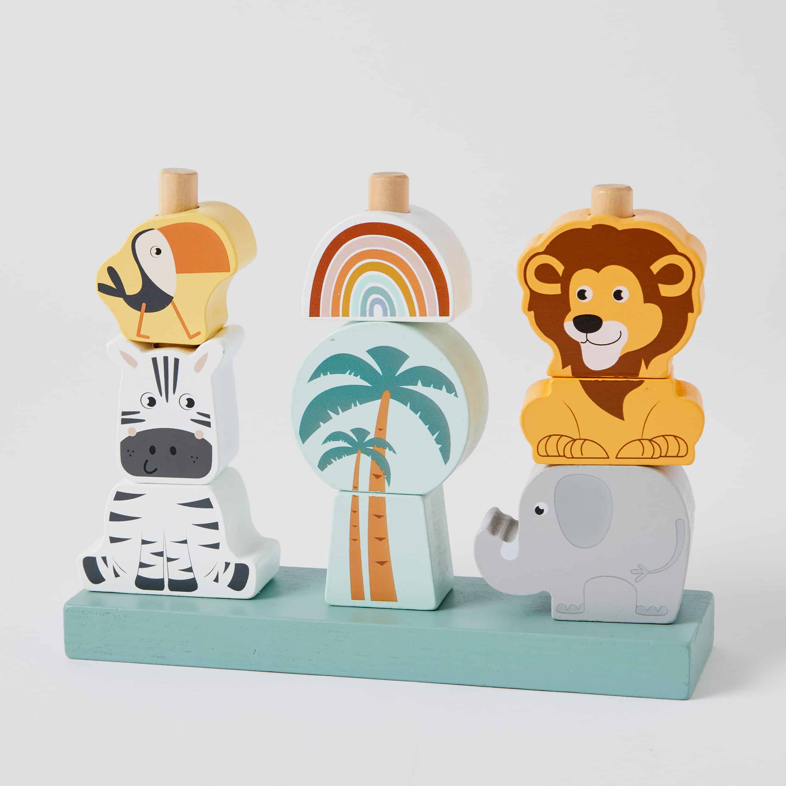 Zoorabee Stacking Animal Puzzle