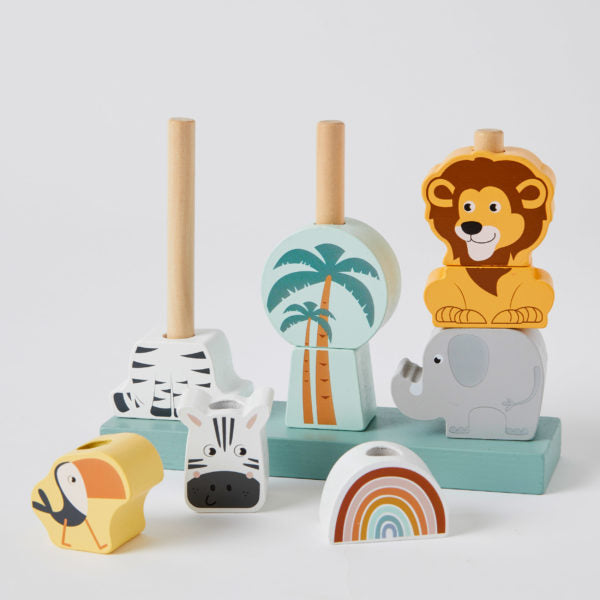 Zoorabee Stacking Animal Puzzle