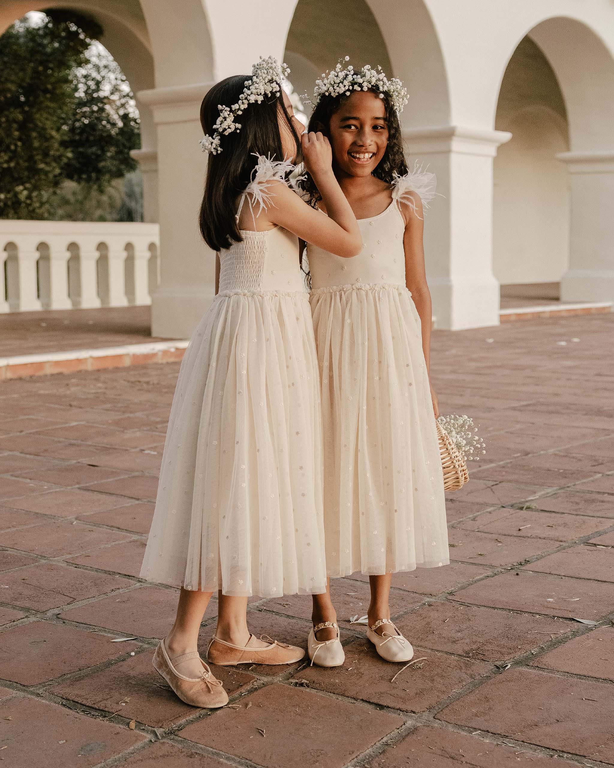 Nora Lee Poppy Dress - Natural