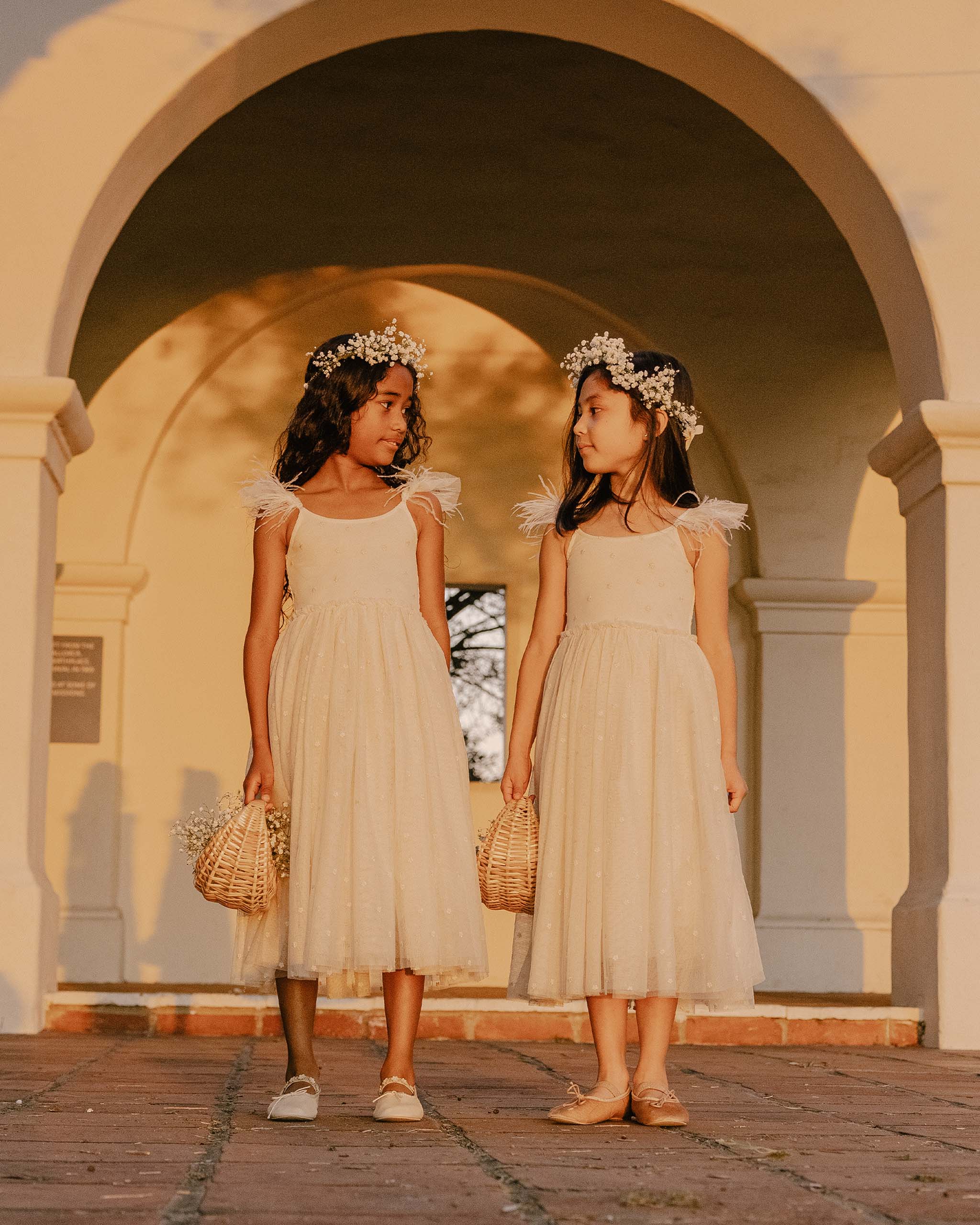 Nora Lee Poppy Dress - Natural
