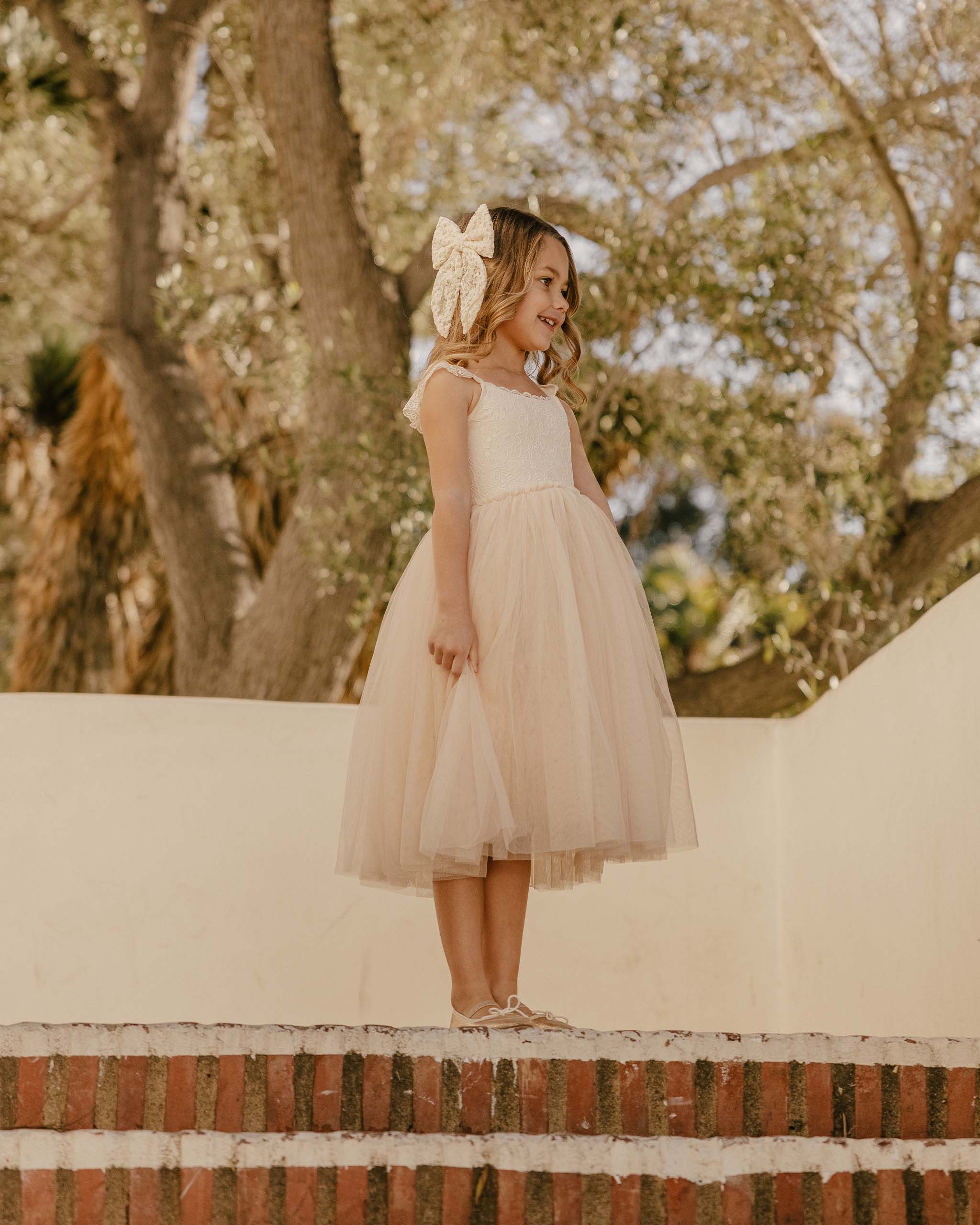 Camilla Dress Antique Laurie Claire Kids