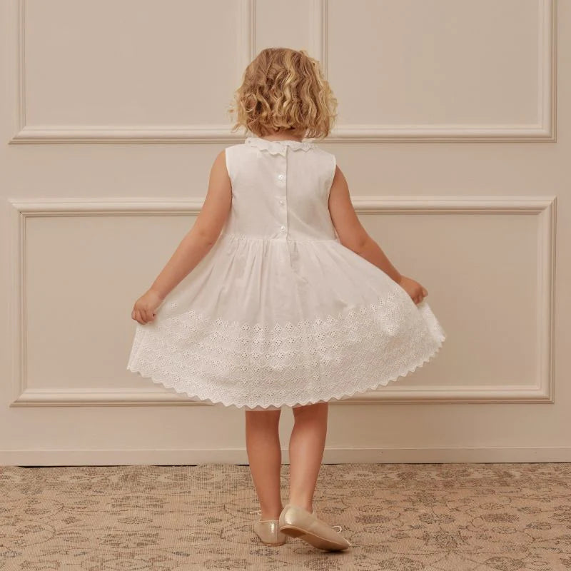 Nora Lee Georgia Dress - White