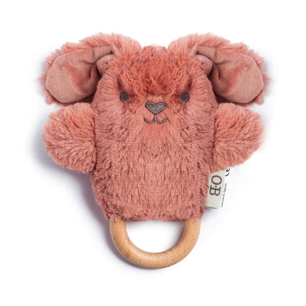 O.B Designs Bella Bunny Soft Toy Rattle