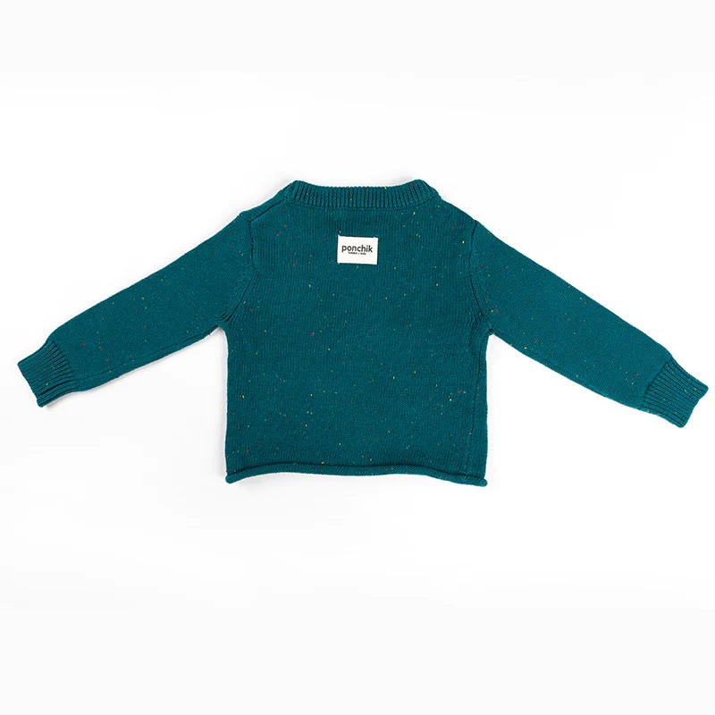 Ponchik Cotton Jumper - Jewel Speckle Knit