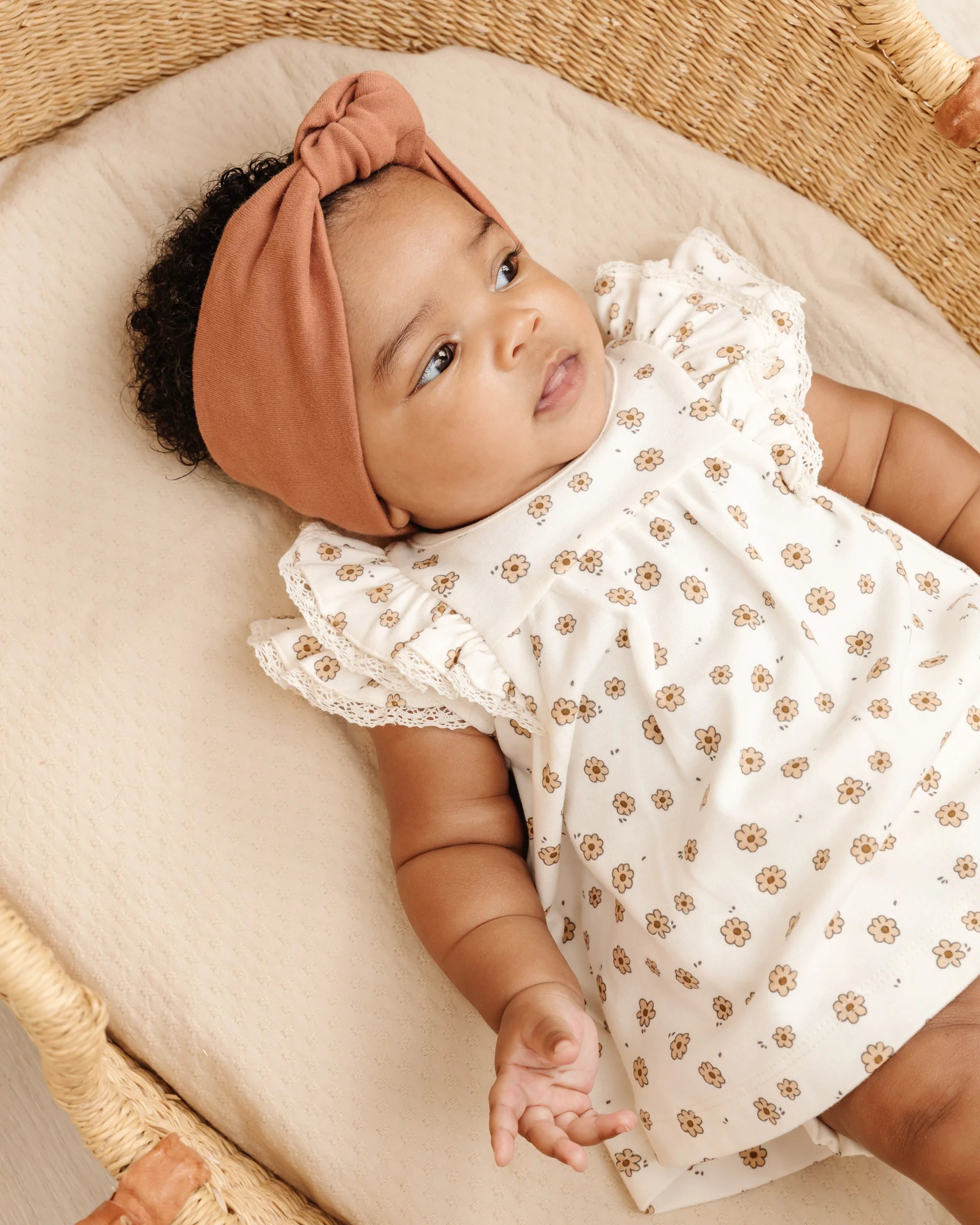 Quincy Mae Knotted Headband - Ocre