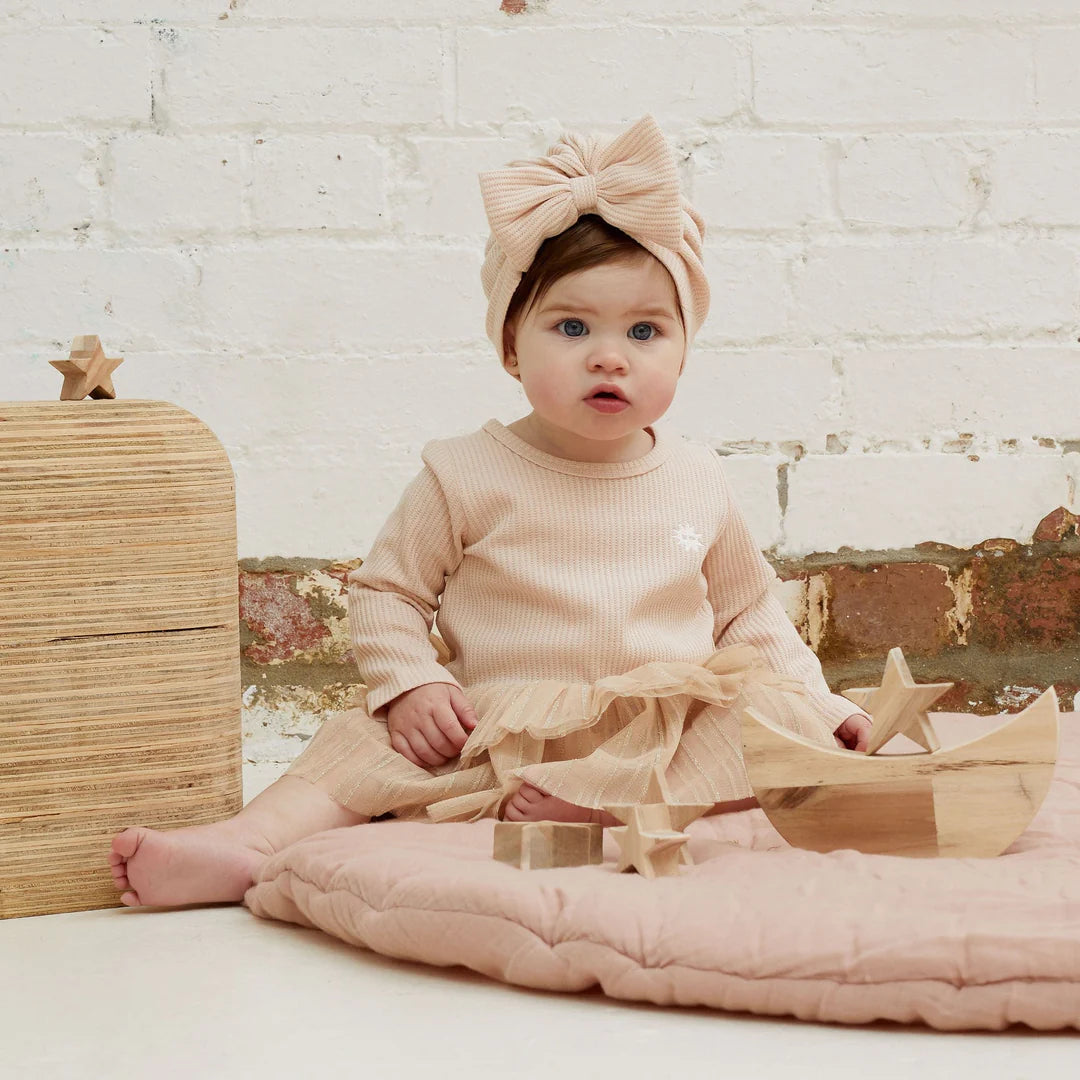 Kapow Kids Bisque Ballet Romper