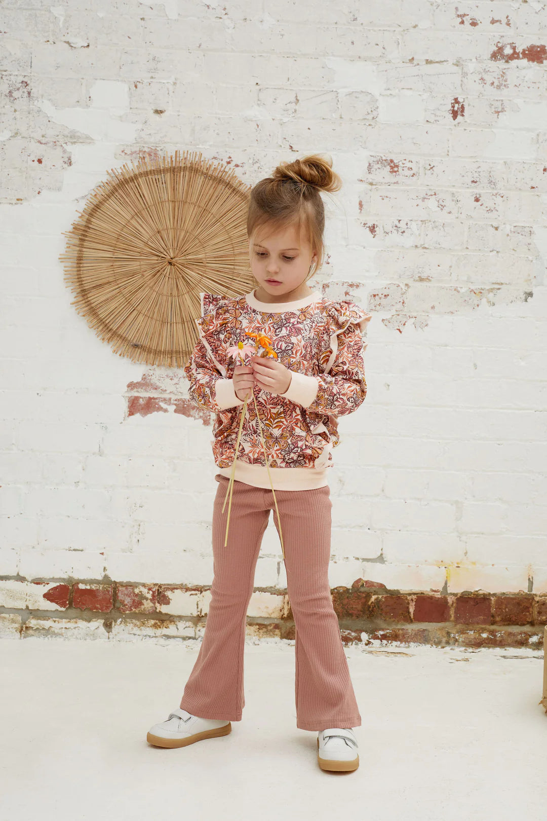 Kapow Kids Flutterfly Ruffle Sweater
