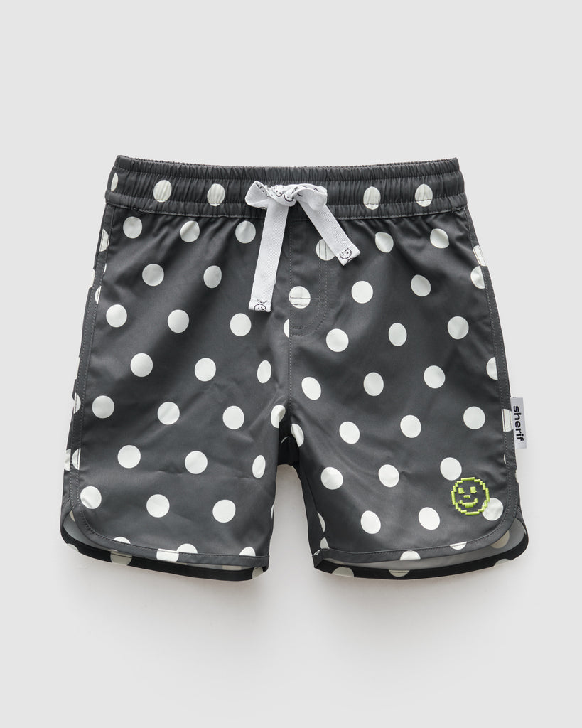 Sherif Pokey Swim Short - Washed Charcoal