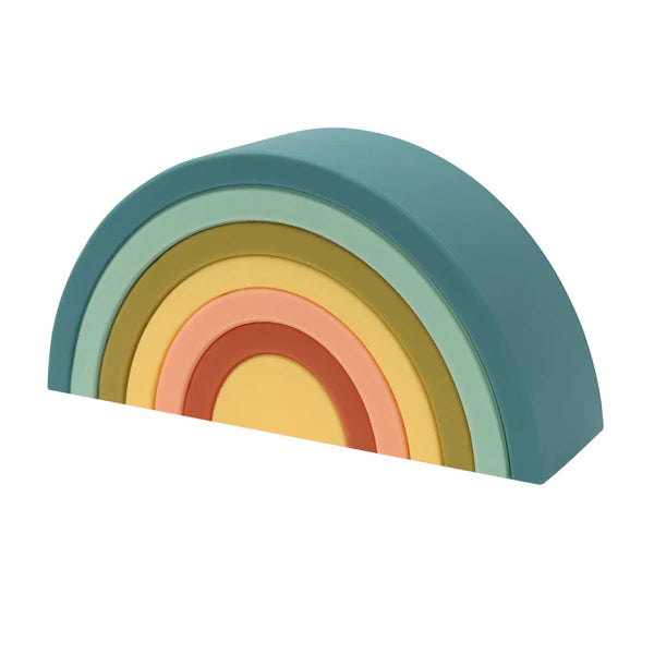 O.B Designs Blueberry Silicone Rainbow Stacker
