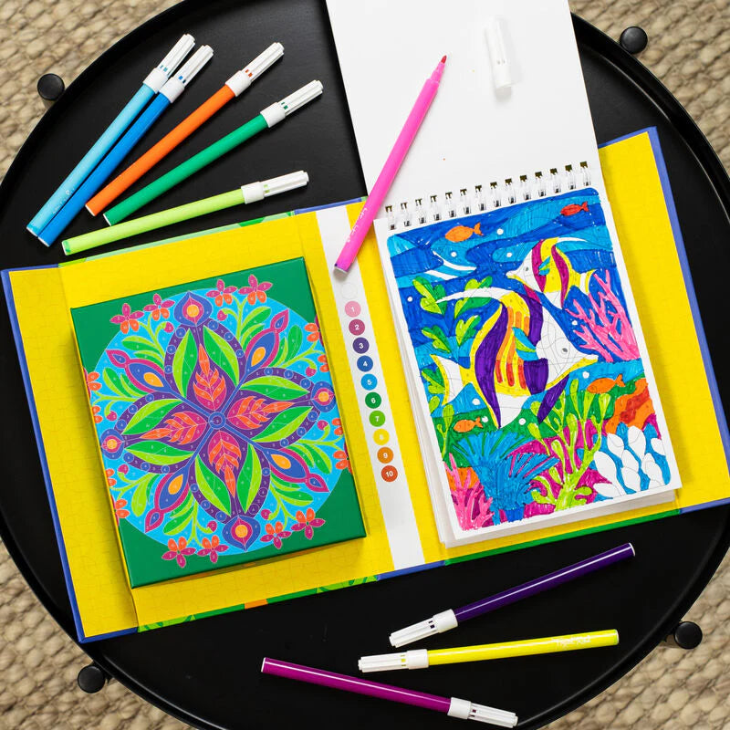 Tiger Tribe Colour by Numbers - The Tropics