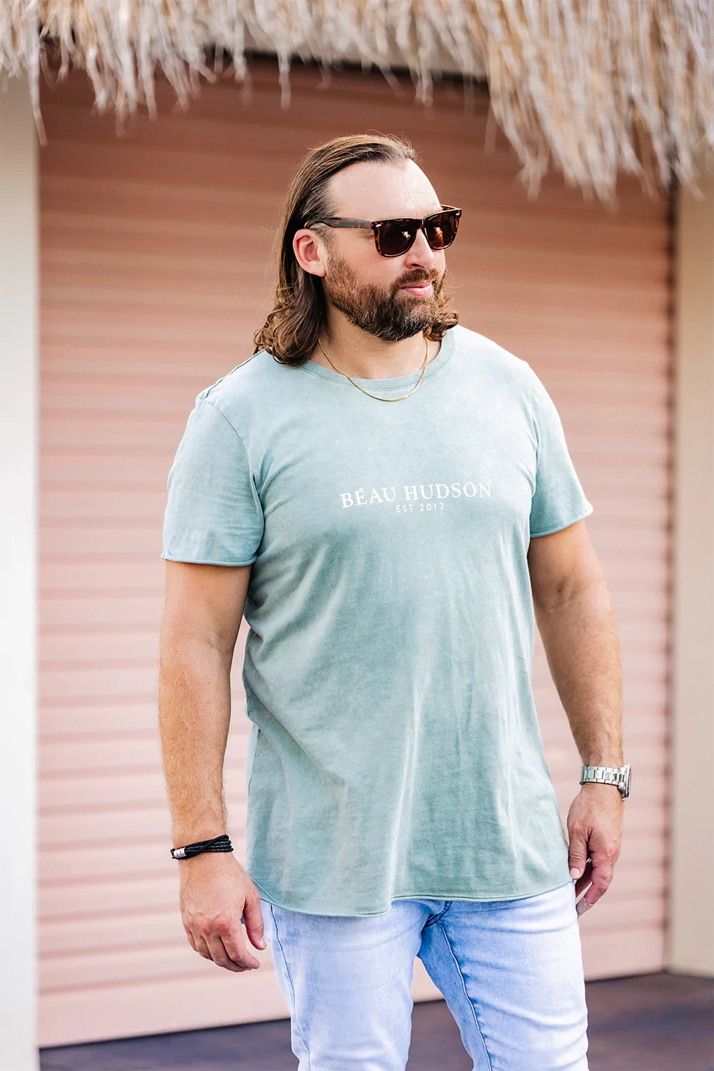 Beau Hudson Established Raw Edge Tee - Adult