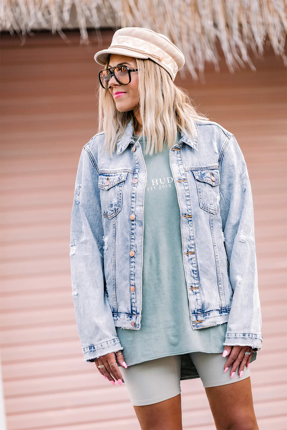 Beau Hudson Established Raw Edge Tee - Adult