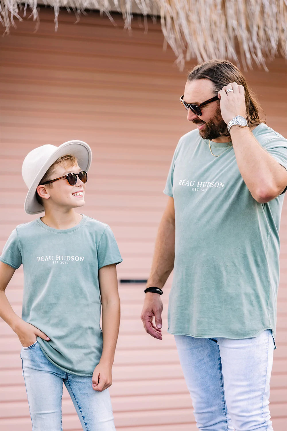 Beau Hudson Established Raw Edge Tee - Baby