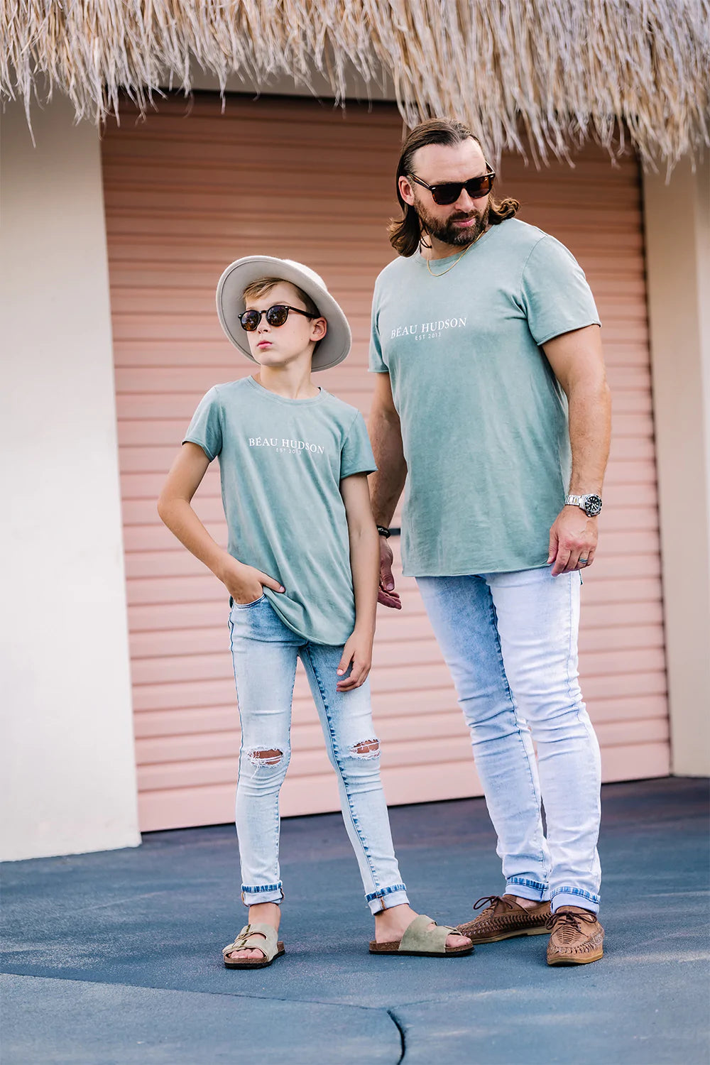 Beau Hudson Established Raw Edge Tee - Adult