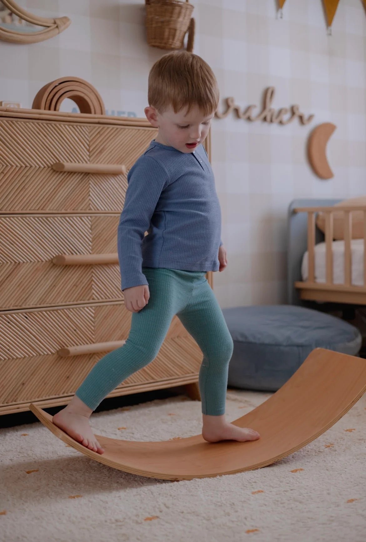 Ponkchik Cotton Rib Leggings - Jewel
