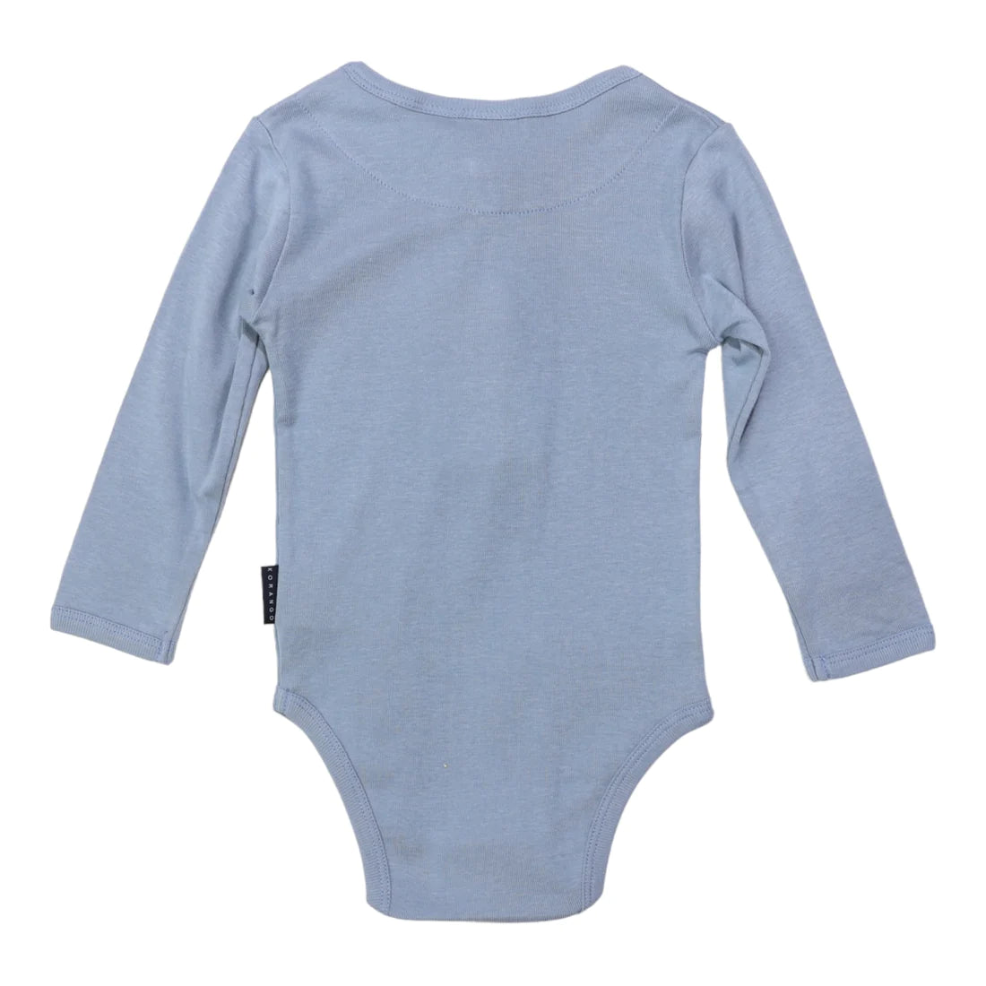 Korango Henley Bodysuit - Dusty Blue