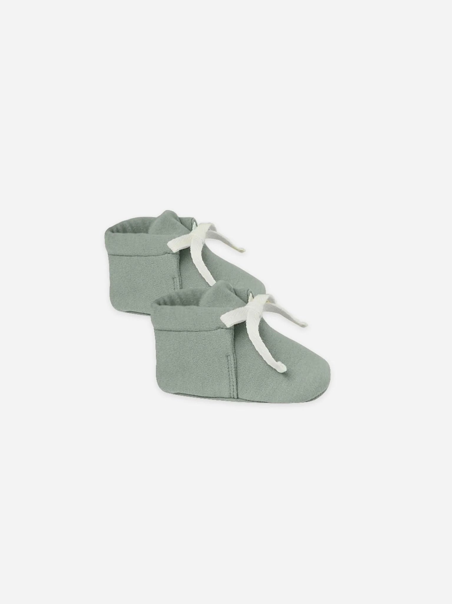 Quincy Mae Baby Booties - Spruce