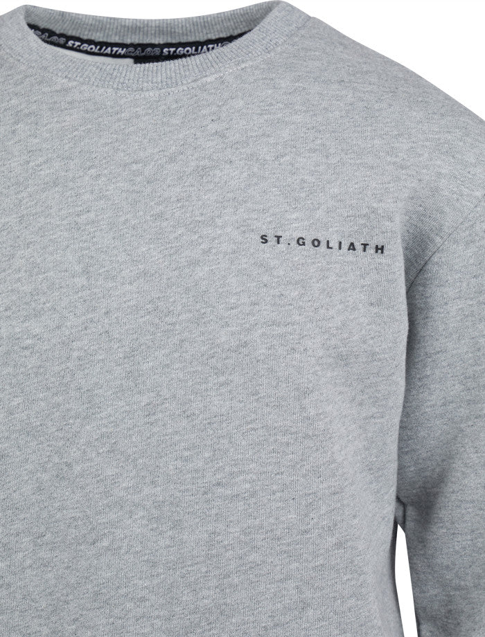 St Goliath Basic Crew 2.0 - Grey Marle