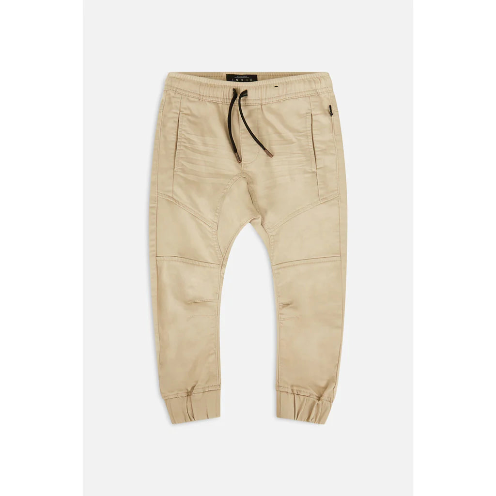 Indie Kids Arched Drifter Pant - Newstone (3-7 Years)