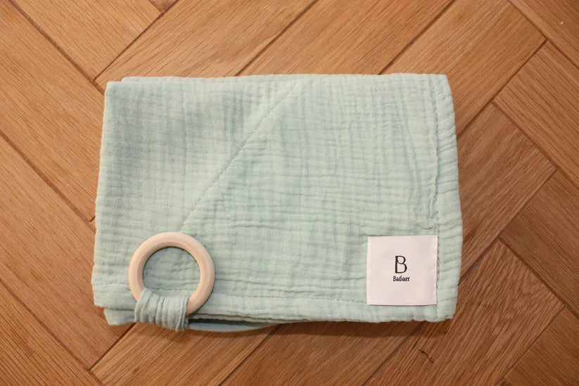 Babarr Organic Cotton Nursing Cover - Mint