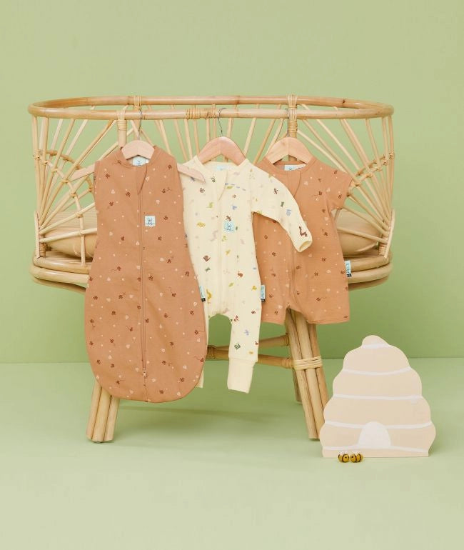 Ergo Pouch Honey Bees TOG 1.0 Cocoon Swaddle Bag