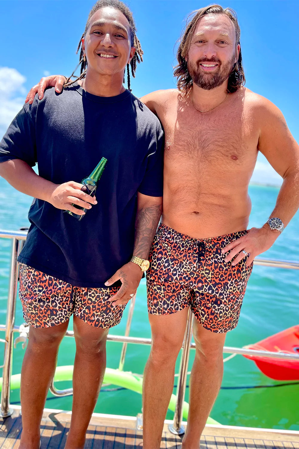 Beau Hudson Sunset Nights Swim Shorts - Mens