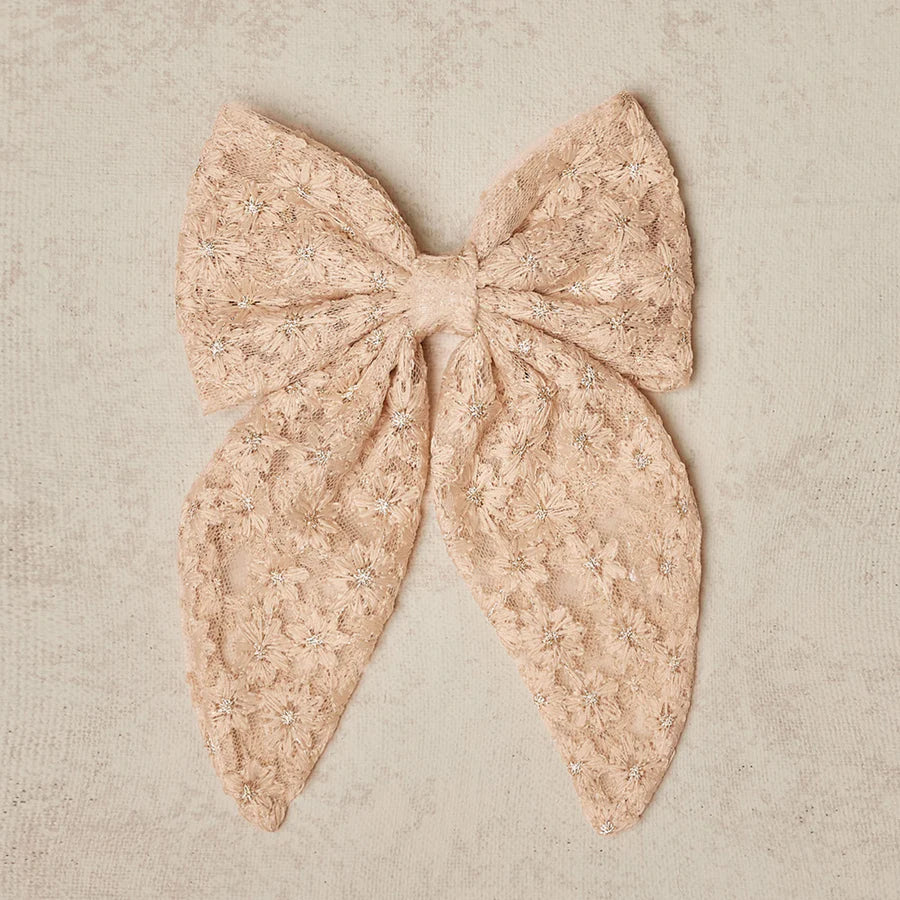 Nora Lee Oversized Bow - Antique