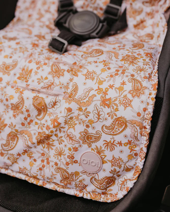 OiOi Peach Paisley/Fleece Seat Liner