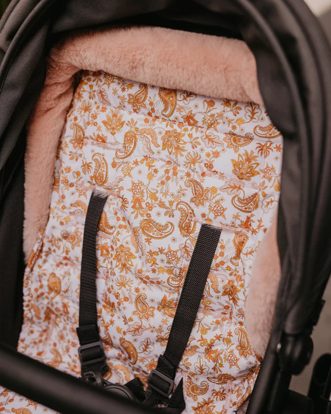 OiOi Peach Paisley/Fleece Seat Liner