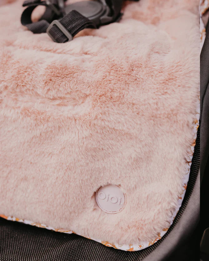 OiOi Peach Paisley/Fleece Seat Liner