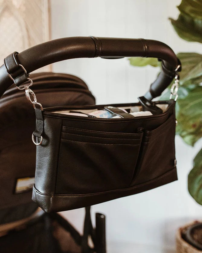 OiOi Black Stroller Organiser