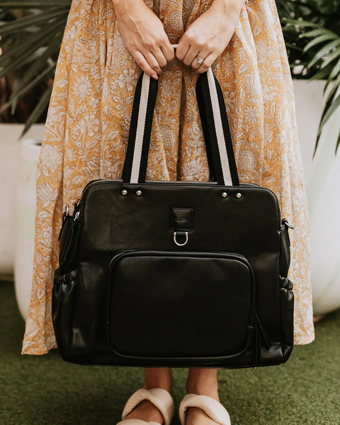 OiOi Black Tote Triple