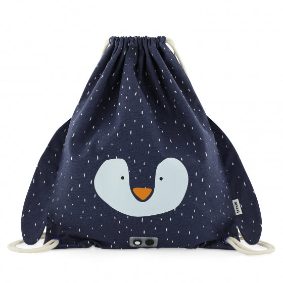 Trixie Drawstring Bag - Mr. Penguin