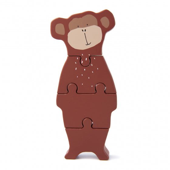 Trixie Wooden Body Puzzle - Mr. Monkey