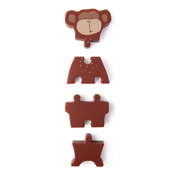 Trixie Wooden Body Puzzle - Mr. Monkey